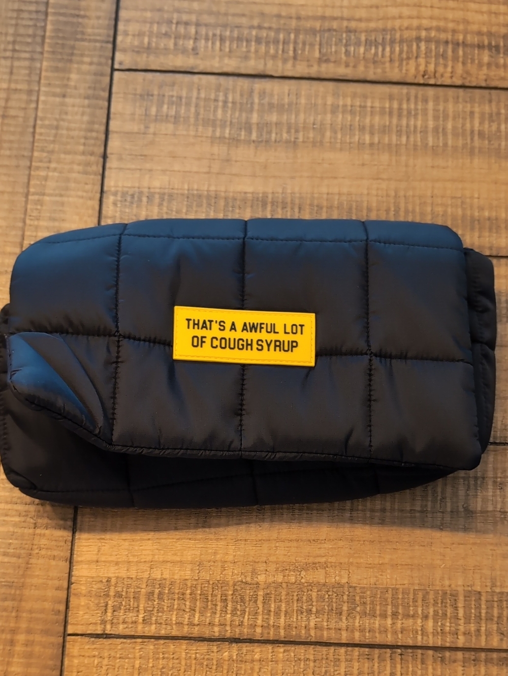 Desto Dubb Awful Lot Of Cough Syrup Black Messenger Bag
